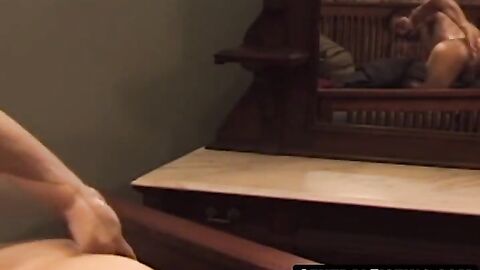 CentralFisting.com - Bearded hunk's self fisting with black dildo