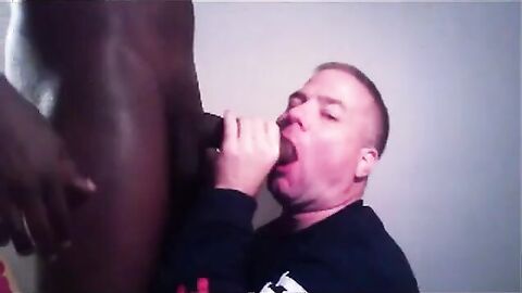 Interracial Blowjob Leads to a Facial for This Amateur Man