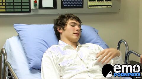 Emo twink Colby London and Josh Bensan having anal fun