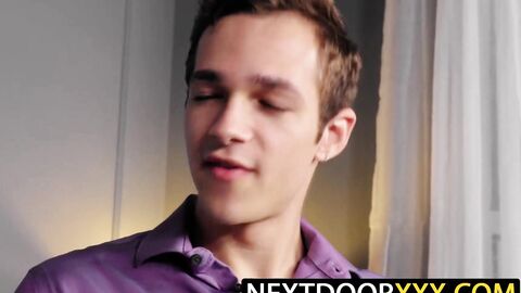 NextDoorXXX.com - Jayden Marcos fucks Nich Thompson to release jizz