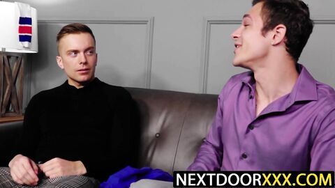 NextDoorXXX.com - Jayden Marcos fucks Nich Thompson to release jizz