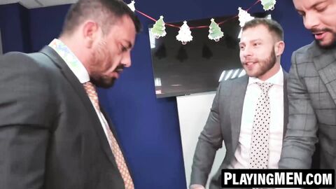 PlayingMen.com - Drew Dixon's massive cock taken by hot Sir Peter in