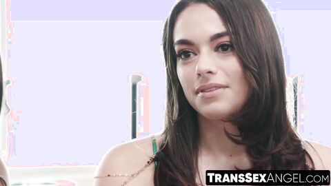 TransSexAngel.com - Kasey Kei and Sophia Burns' pre-fuck chat reveals