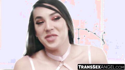 TransSexAngel.com - Kasey Kei and Sophia Burns' pre-fuck chat reveals