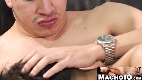MachoIO.com - Young men enjoy raw cock sucking and hardcore banging