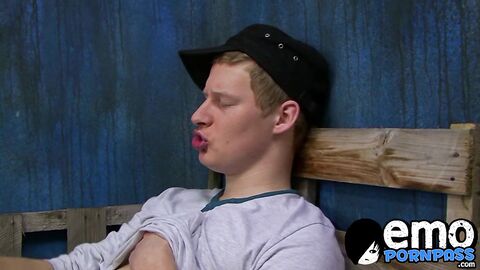 Young man fills his lovers mouth with cock and rims his ass