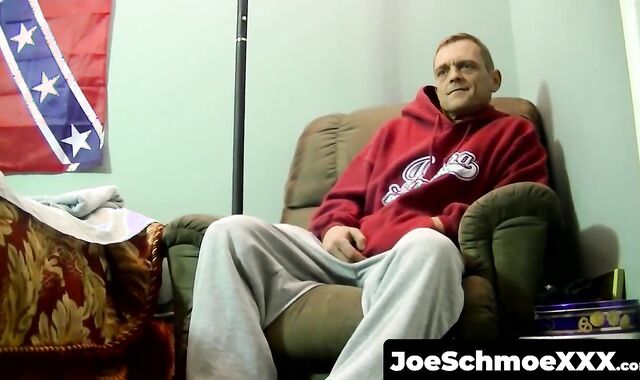 JoeSchmoeXXX.com - Mature stud pounds inked guy's tight hole and cums quickly