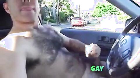 Public Masturbation Caught on Tape!