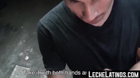 LecheLatinos.com - Cute young Latino's gay awakening after an intense bareback fuck