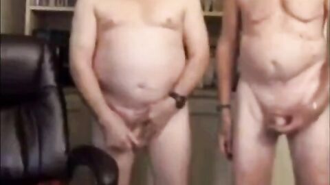 Grandpas Kissing and Sucking