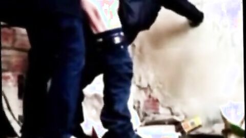 Hot Daddy Barebacks Young Lad Outdoors