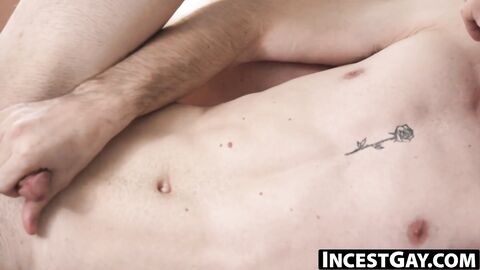 IncestGay.com - Step uncle's deep railing while step jerk off