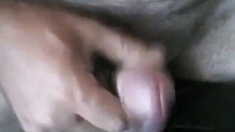 Uncut Foreskin Close-up: Jerk-off and Cum
