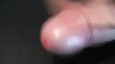 Uncut Foreskin Close-up: Jerk-off and Cum