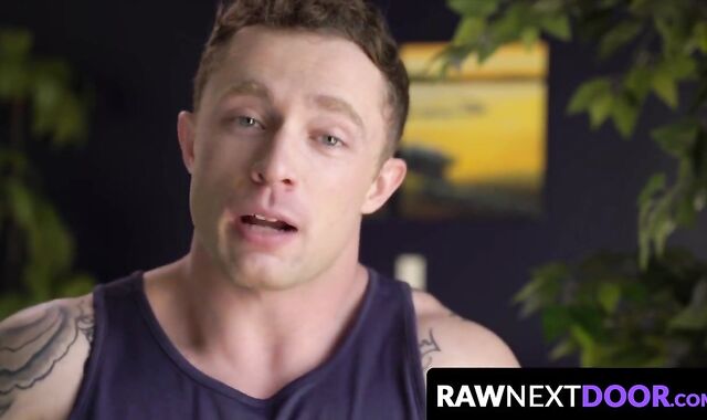 RawNextDoor.com - Trimmed stud Markie More sits on thick cock and rides Donte Thick l