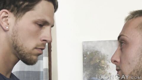 Handsome Roman Todd explodes in intense orgasms with Billie Ramos