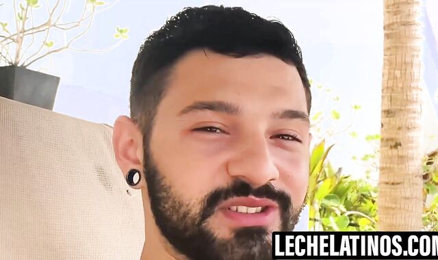 LecheLatinos.com - Igor Lucious' expert handjob harvesting my cum