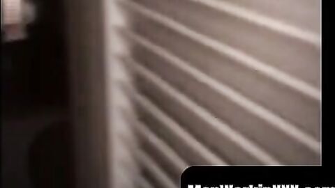 MenWorkinXXX.com - Twinks Alan and Chad enjoy mutual jerk off fun