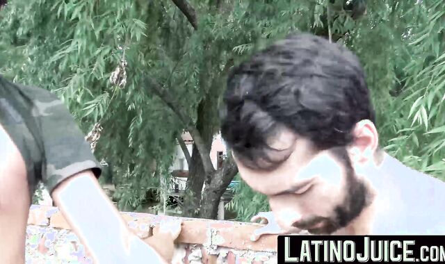 The enormous cocks of titillated Francis and Freddy made my day