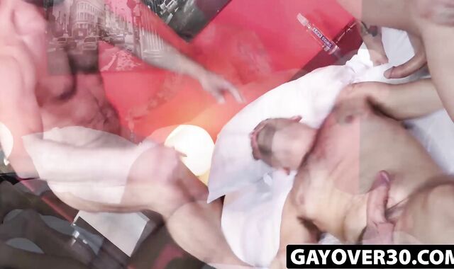 GayOver30.com - Jake Morgan's wild threesome