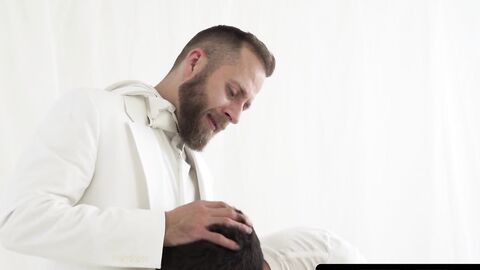 BoyMissionary.com - Mormon boy barebacked by a bearded elder after a serious, holy bl