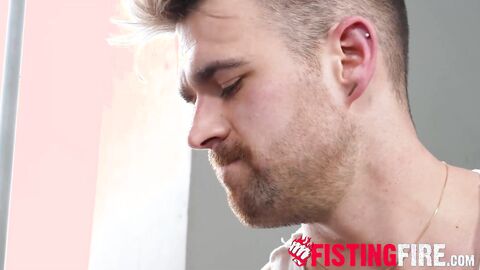 Naughty roommates Ace Stallion and Declan Blake started their day by fisting each oth