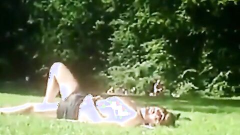 Big-Cock Daddy Wants to Play Outdoors with a Spy