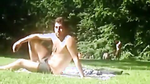 Big-Cock Daddy Wants to Play Outdoors with a Spy