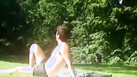 Big-Cock Daddy Wants to Play Outdoors with a Spy