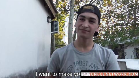 SayUncleNetwork.com - Inked jock's first time riding dick ends with a