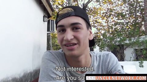 SayUncleNetwork.com - Inked jock's first time riding dick ends with a