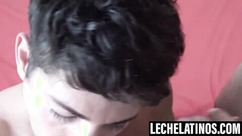 LecheLatinos.com - Relishing a threesome with Emanuel and Leo