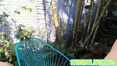 Muscular Latino James VIP barebacking hard bottom Axel Yerel