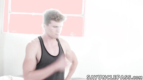 Adrian Hart and Felix Fox take turns in filling Max Lorde ass