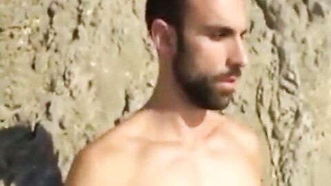Twinks at the Beach Amateur Outdoor