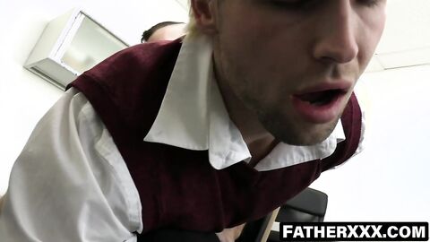FatherXXX.com - Big cock priest's path to sexual absolution with fuck