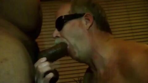Deep Throating a Big Black Cock