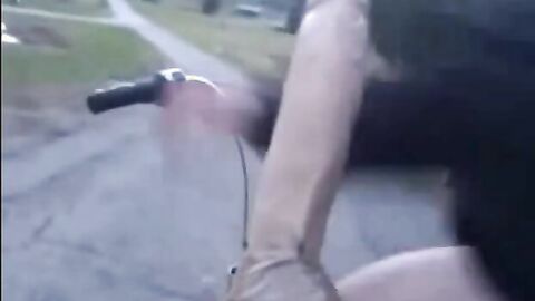 Cycling Daddy with a Butt-Plug