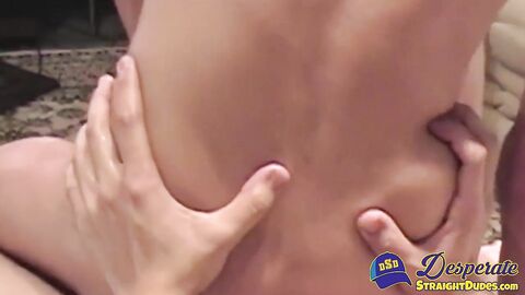 Skinny straight twinks JD and Cole are shy so they slowly taste each