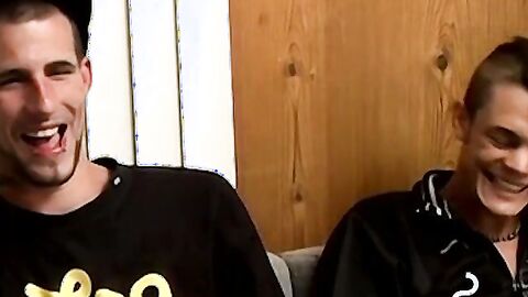 Smoking hot action with seductive twink in the house