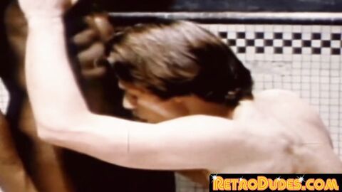 RetroDudes.com - Real men enjoy interracial bareback fucking in