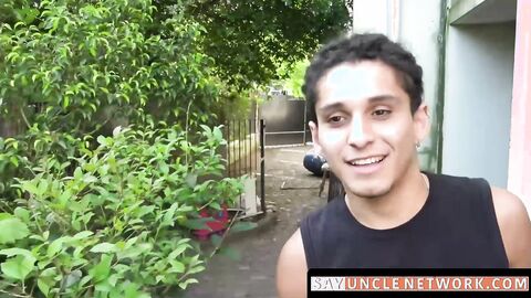 SayUncleNetwork.com - Latino's first time doggystyle bareback with a