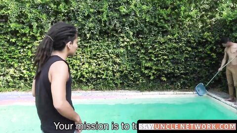 SayUncleNetwork.com - Latino's first time doggystyle bareback with a