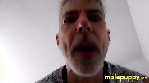 Dominant DILF Richard Lennox HUMILIATES his tiny lover