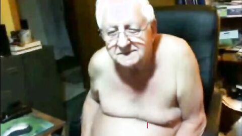 Fat Old Grandpas Masturbating on Webcam