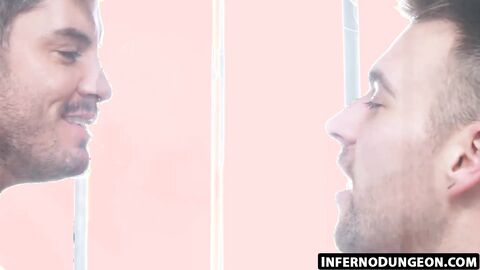 InfernoDungeon.com - Declan Blake's smooth ass double fisting with Ace