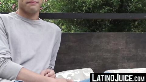 I lay down and let tattooed Ayun swallow and jerk my gigantic penis
