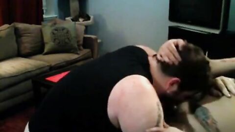 Fat Amateur Bear Gets It On Gay Adult Video Scene