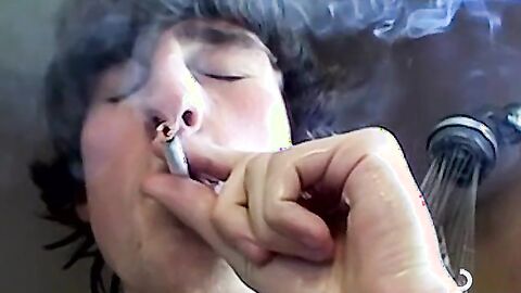 Chainsmoking hunks indulge their deepest desires in gay sex
