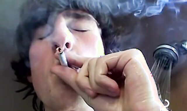 Chainsmoking hunks indulge their deepest desires in gay sex